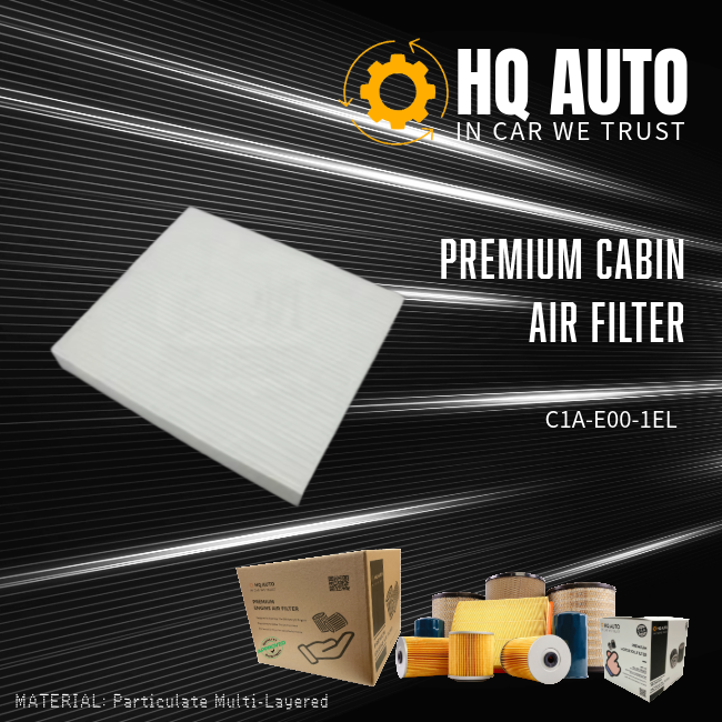 HQ AUTO PREMIUM CABIN AIR FILTER C1A-E00-1EL