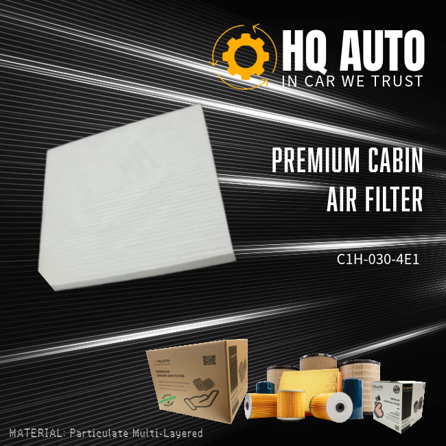 HQ AUTO PREMIUM CABIN AIR FILTER C1H-030-4E1