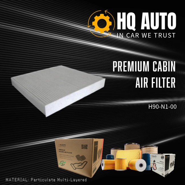 HQ AUTO PREMIUM CABIN AIR FILTER H90-N1-00