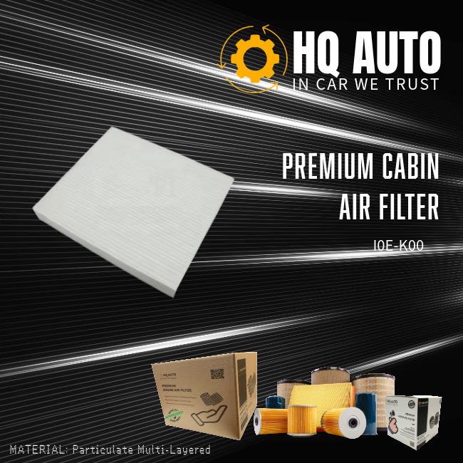 HQ AUTO PREMIUM CABIN AIR FILTER I0E-K00
